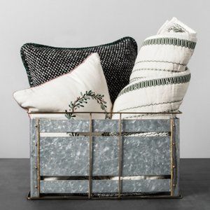 One Magnolia Metal Storage Bin by Joanna Gaines